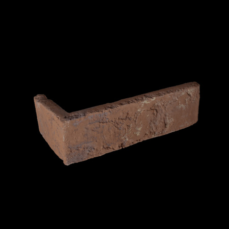 07П9 Угловой декоративный камень Византийский кирпич фото, фото отделки, фото на фасаде